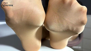 You Will Be My Nylon Feet Slave!