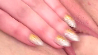 Double Blond Pussy Stretching by Fister Twister