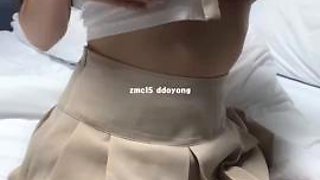 Korean bj: Asian  Solo Porn