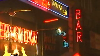 Girl seduces strip club customers and takes them home.
