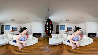 Cum On My Perky Natural Tits While I Try On Sexy Lace Bras & Panties Sets - RealHotVR