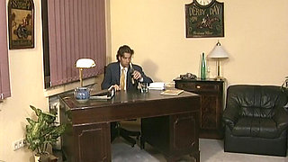 Awesome German Secretary Banged Hard in the Office