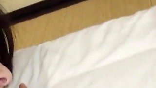 Konomi and Yui team up after shower to offer a guy their hairy pussies