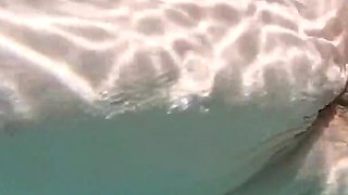 Over/underwater Pool Shots and a Long, Slow-mo Outdoor Shower
