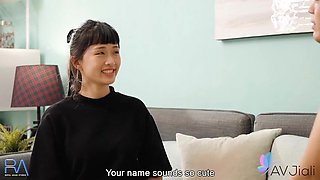 Japanese Teen Han Yan Gets Interviewed And Fucked Deeply