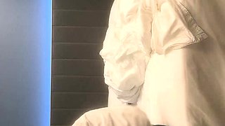 Cute amateur Asian web cam girl teases her great body
