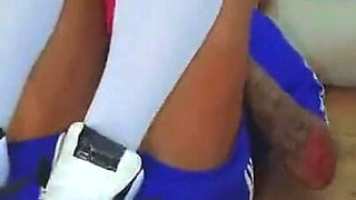 Michelle Thorne and Sophie Anderson Workout
