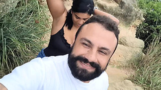 Nicoly Mattos Gets Fucked Hard in Bar, Beach & Garage - Blowjob & Doggy Style