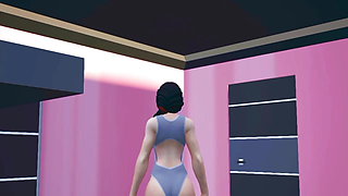 Custom Female 3D : Gameplay Episode-04 - Hot Panty And Bra Sexy Game With Sangita Nirmal Hindi Commentary Sex Story !