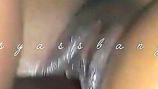 Sex on the Table with My Mature Ebony Girlfriend