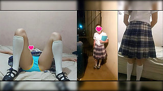 First Time Mexican Teen Schoolgirl From Sinaloa Technical College Gets Creampie - Homemade HD