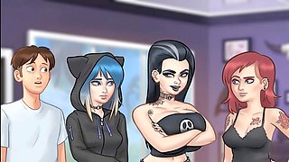 Summer fun with animated sexy adventures featuring Misskitty2k