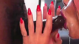 BBC Squirted All Over by Giant Pussy Lips