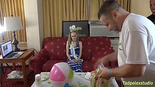 Luna Lips Gangbang, Pregnant Pussy Fucked By Many Horny Hung Cocks!