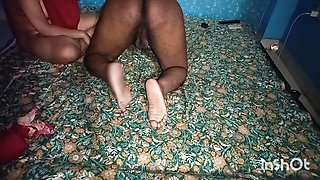 College girl came to a bf house and see tham to this with another girl