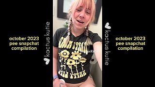 October 2023 Pee Compilation