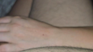 Step mom says nothing better than starting the day with a good handjob