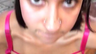 Pregnant Girl interracial pov video