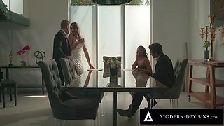 MODERN-DAY SINS - Groom FREE USES Hot Bride Gizelle Blanco In Front Of Their Witnesses