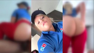 Thicc Blond Rides BIG BLACK DICK (1080) Yx0c - Creampie