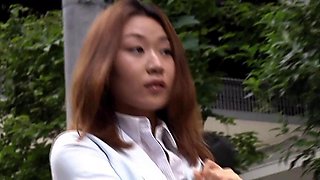 Office bitch ft. Misaki Goto: Blowjob, Asian  Japanese Porn