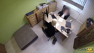 LOAN4K. Coitus-hungry agent is ready to help miss if she..