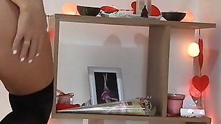 Gushing Pussy, Squirting Orgasms, Platform Heels, Nylon Stocking