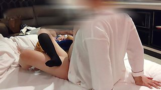 High School Girl Cosplay Too Much Semen in the Pussy Semen Dripping From the Pussy Amateur Personal Shooting Creampie Girl