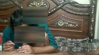 A hot sexy indian girl suck his boy friend cock and fucked in pussy part 2