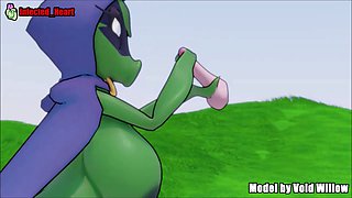 Big boobs, manga porn, sound