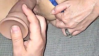 After Fucking Me, I Make Him Suck My Dildo Like a Good Submissive
