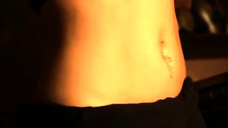 Belly Dancing Brunette babe Rocks