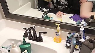 Bathroom Fuck While House Sitting