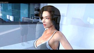 Hentai sex, in the morning, anime porn