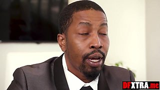 Black Penis, Isiah Maxwell And Big Bbc - Big Boss Ass Fuck Nailing His Arousing S