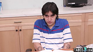 Hispanic mommy teacher banged in the booty