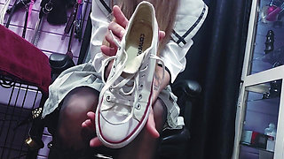 Anime Schoolgirl POV Sneakers and Feet Domination