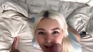 Indulge in Eva Elfie's forbidden passion with raw intensity