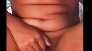 Hot sexy girl fingering at bathroom