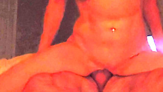 Hot petite milf with perfect body rides cock and gets fucked so hard