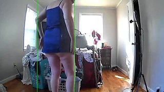 My Hot Momma Caught Doing Laundry - Blonde BBW Solo HD