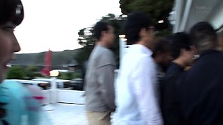 Slutty amateurs sucking cocks in group sex party
