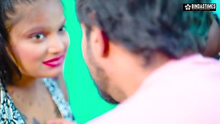 Amazing Brunette Hottie Ignites Sensual Countertop Passion