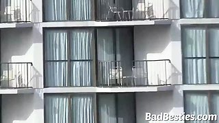 Sexy girls fellating knob and jammed