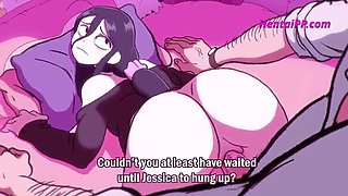 Hot Ukrainian Princess Fucks While Talking On Phone - Hentai 3D Animation