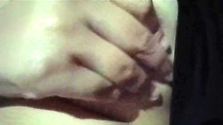 Fingering her pussy and show boobs
