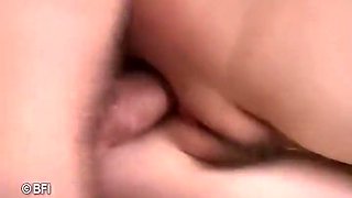 Young French Girl With Hairy Pussy Gets Her Mouth, Pussy And Ass Fucked In Pov Amateur Video