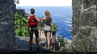 The Neverwhere Tales: Hot Fit Sexy Ass Blondie on a Private Beach in Bikini - Episode 6