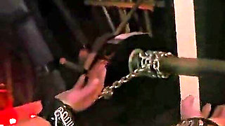 Stina Stone Mercyless Stretching on the Rack by Mistress in Leather Gloves Part 2