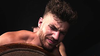 Eddie Patrick manhandles Carter Collins mouth